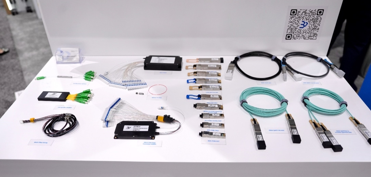 OFC 2024 | Broadex Technologies Showcases 400G/800G TRX/AOC/AEC Series 